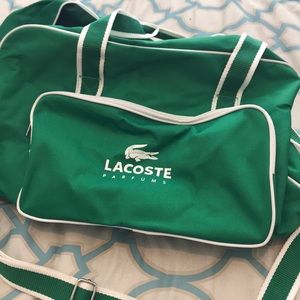 Lacoste gym bag